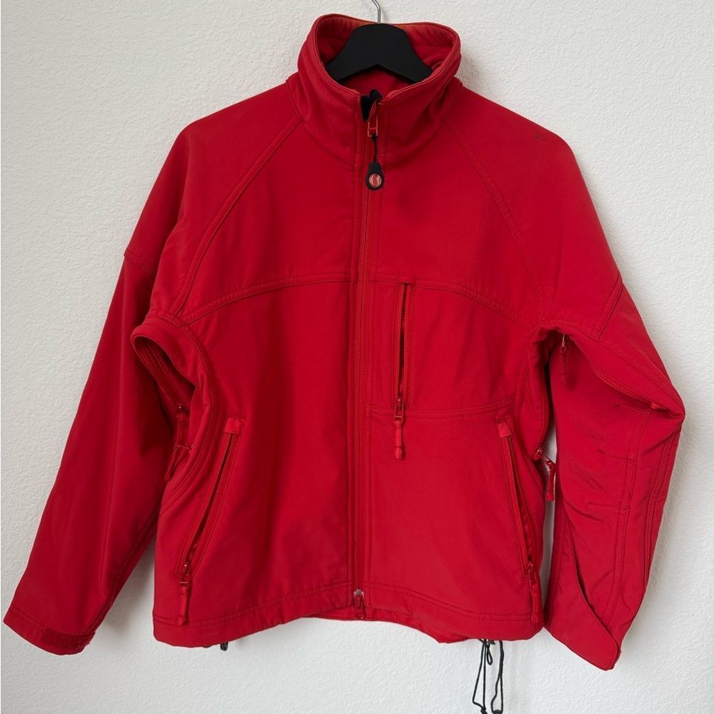 Hot‎ Chillys Red Softshell Jacket Women's Small-Windproof high Performance Gear